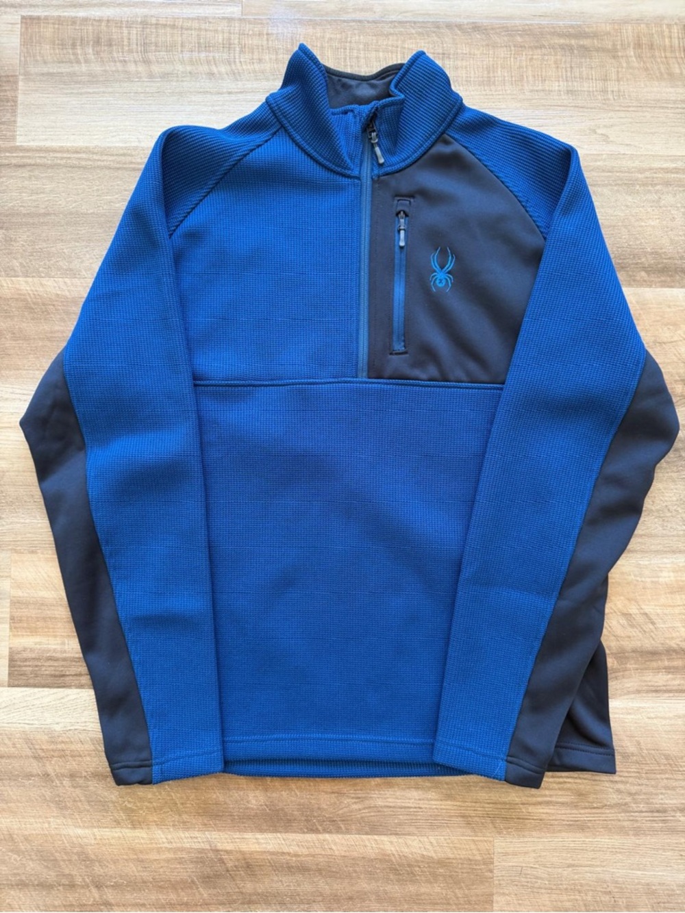 Spyder Men's Spyder Men's Gait Half Zip Sweater Large - Mint